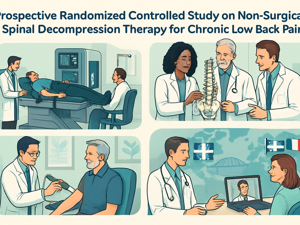 explore the effectiveness of non-surgical spinal decompression therapy for chronic low back pain in this prospective randomized controlled study. discover results, methodology, and clinical insights to guide treatment decisions.