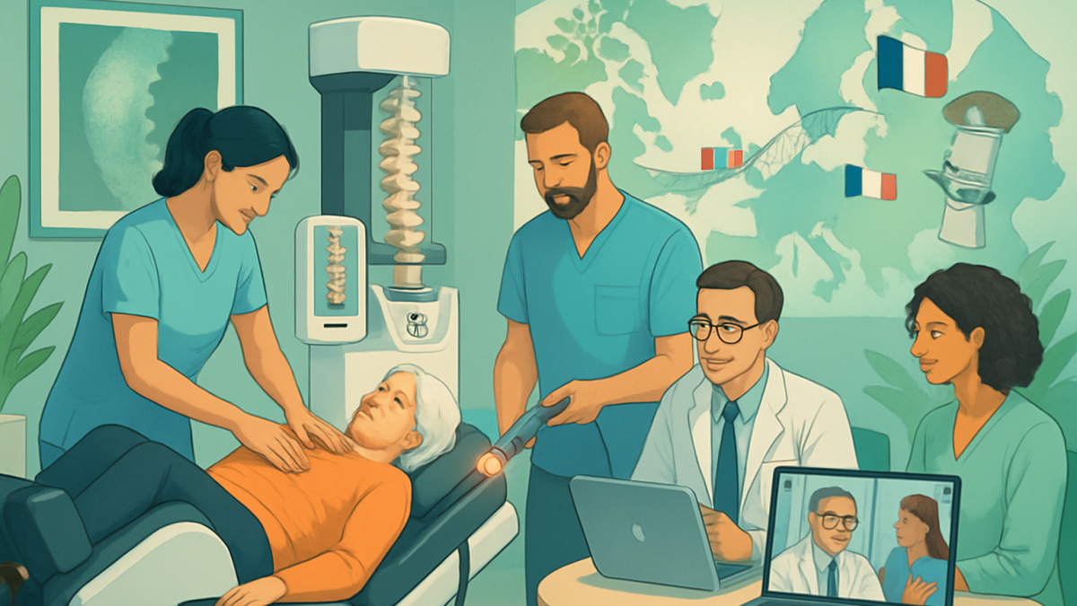 explore the effectiveness and safety of chiropractic spinal manipulative therapy in a geriatric patient suffering from low back pain and multiple comorbidities, including cancer, compression fractures, and osteoporosis, in this clinical case study.