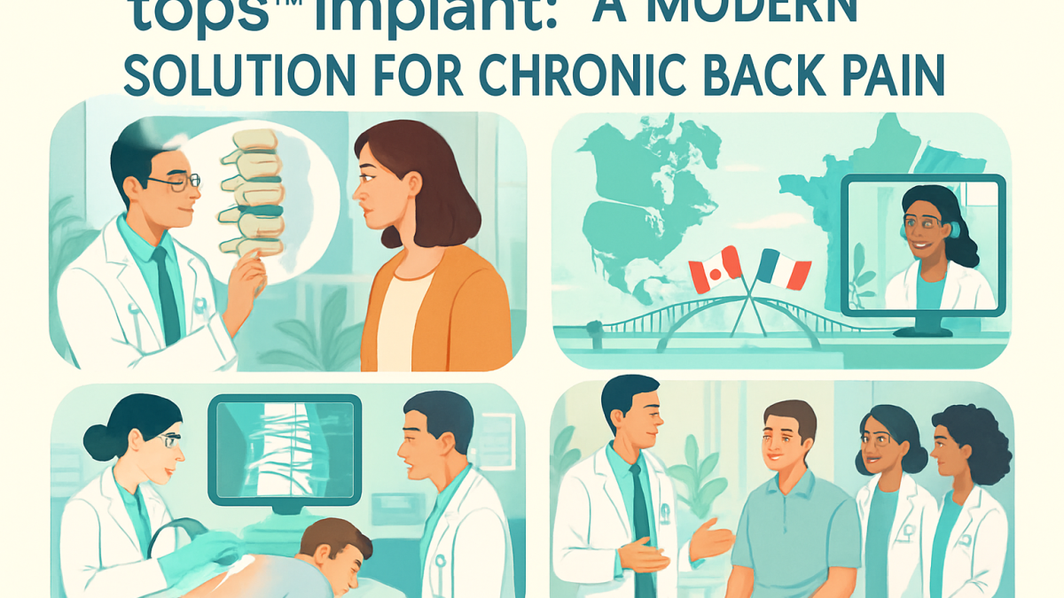discover how the tops™ implant offers an innovative and effective solution for chronic back pain, improving mobility and quality of life for patients seeking relief beyond traditional spinal treatments.