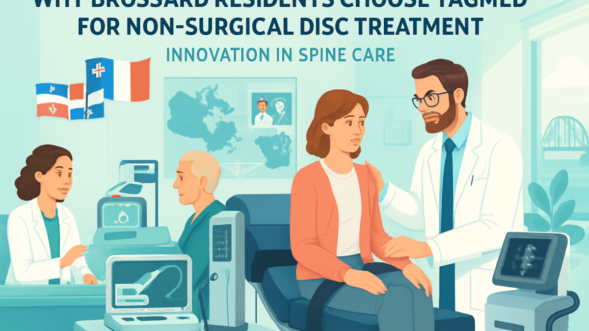 discover why residents of brossard trust tagmed for effective, non-surgical disc treatment. learn about our advanced techniques, patient-centered care, and proven results for back and neck pain relief.