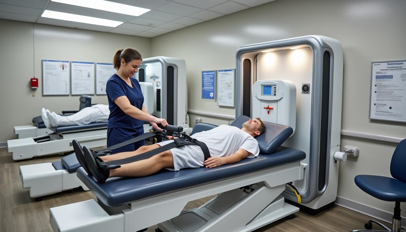 discover effective lumbar disc decompression in blainville for chronic back pain relief. improve mobility, reduce pain, and enhance your quality of life with expert, non-surgical solutions.