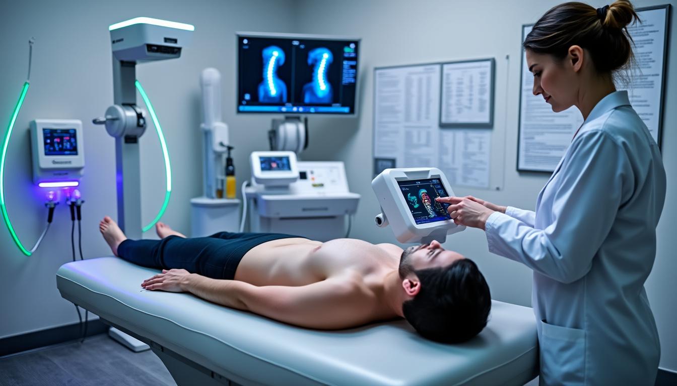 effective lumbar disc treatment in brossard without the use of steroid injections, offering safe and natural relief options.