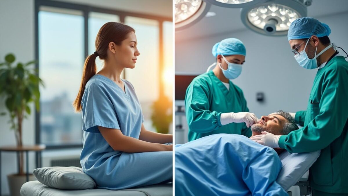 explore the impact of conservative treatments compared to surgery on achieving successful health outcomes. understand the benefits, risks, and effectiveness of each approach.