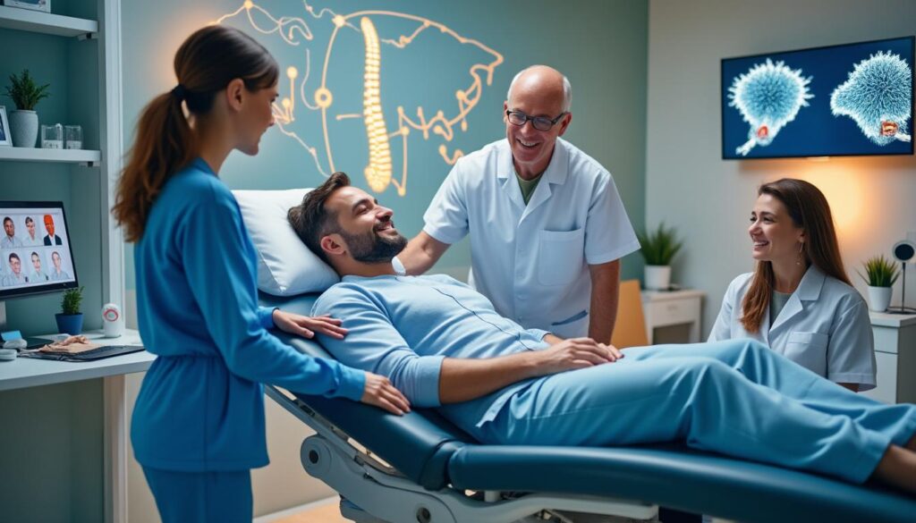 discover expert care for lumbar disc herniation in saint-jérôme with our comprehensive monitoring and advanced neurovertebral decompression treatment approach for effective relief and recovery.