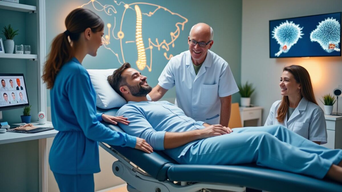 discover expert care for lumbar disc herniation in saint-jérôme with our comprehensive monitoring and advanced neurovertebral decompression treatment approach for effective relief and recovery.