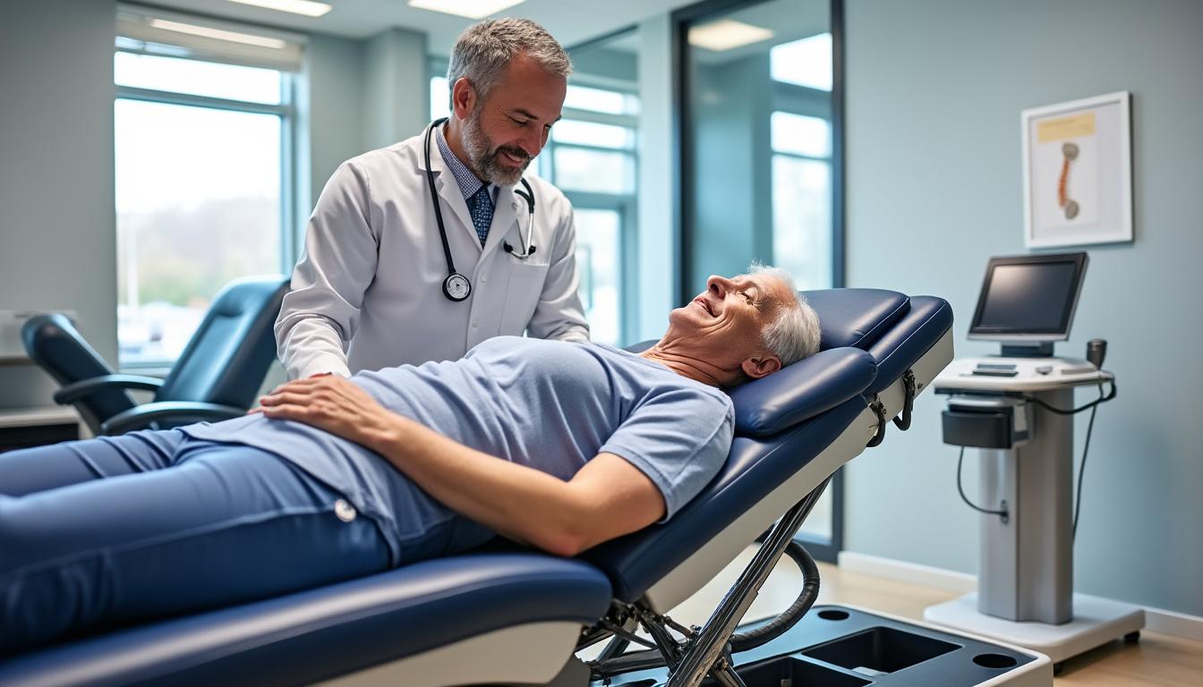 effective lumbar disc bulge recovery solutions for seniors in blainville, providing gentle treatments and expert care to relieve pain and improve mobility.