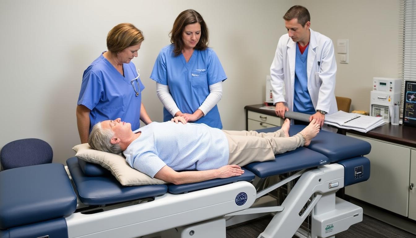 effective recovery solutions for seniors with lumbar disc bulge in blainville, focusing on comfort and improved mobility.