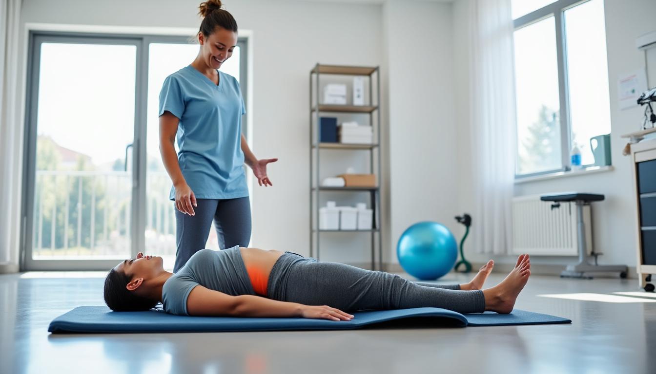 effective lumbar disc rehabilitation in blainville without the use of steroids, focusing on natural healing and pain relief techniques.