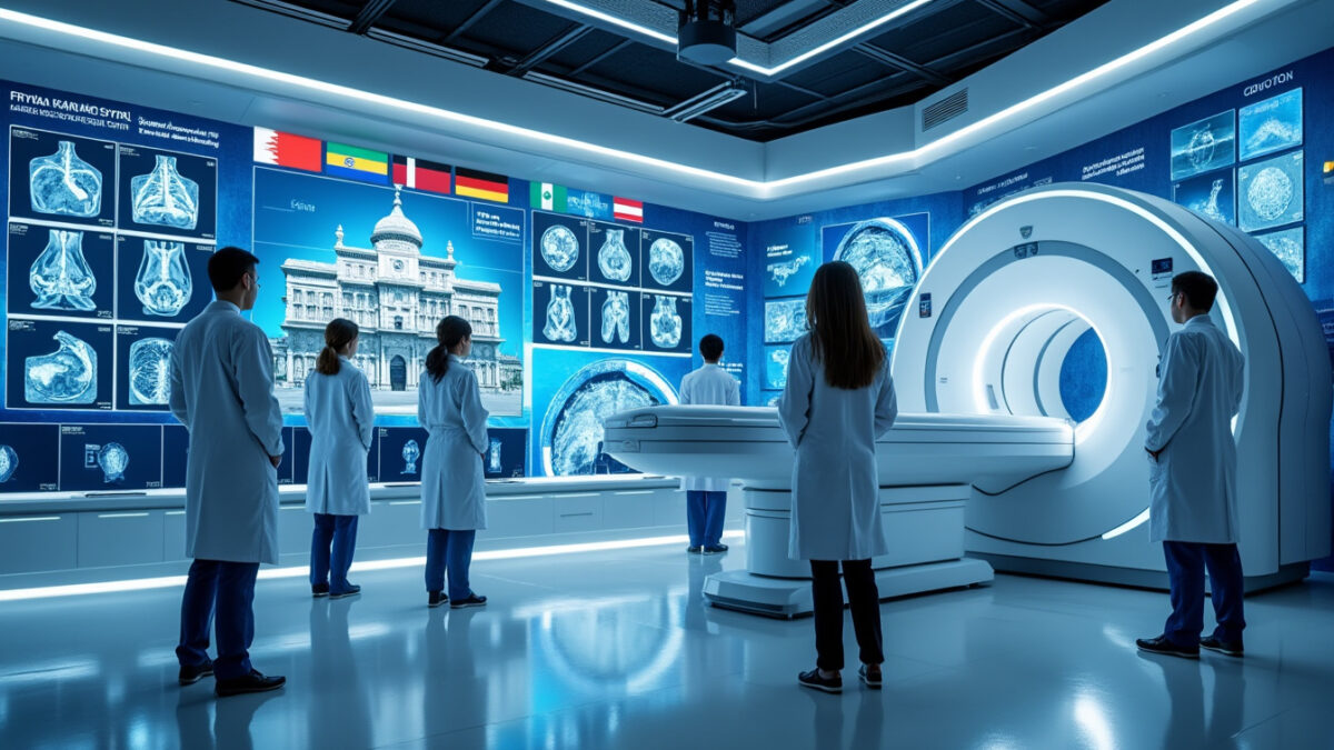 explore an international comparison providing insights into the organization and management of medical imaging examinations across different healthcare systems.