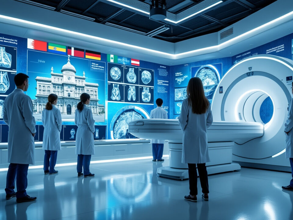 explore an international comparison providing insights into the organization and management of medical imaging examinations across different healthcare systems.
