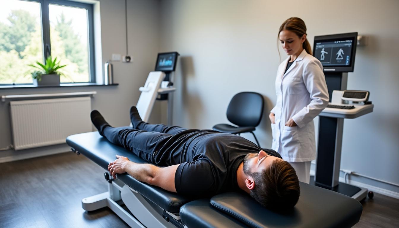 comprehensive lumbar herniated disc rehabilitation program in la prairie designed specifically for athletes to speed up recovery and enhance performance.