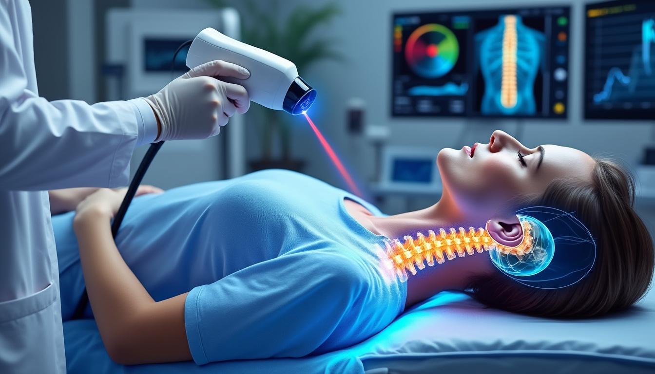 effective non-surgical management of neck pain in laval using decompression therapy to relieve discomfort and improve mobility.