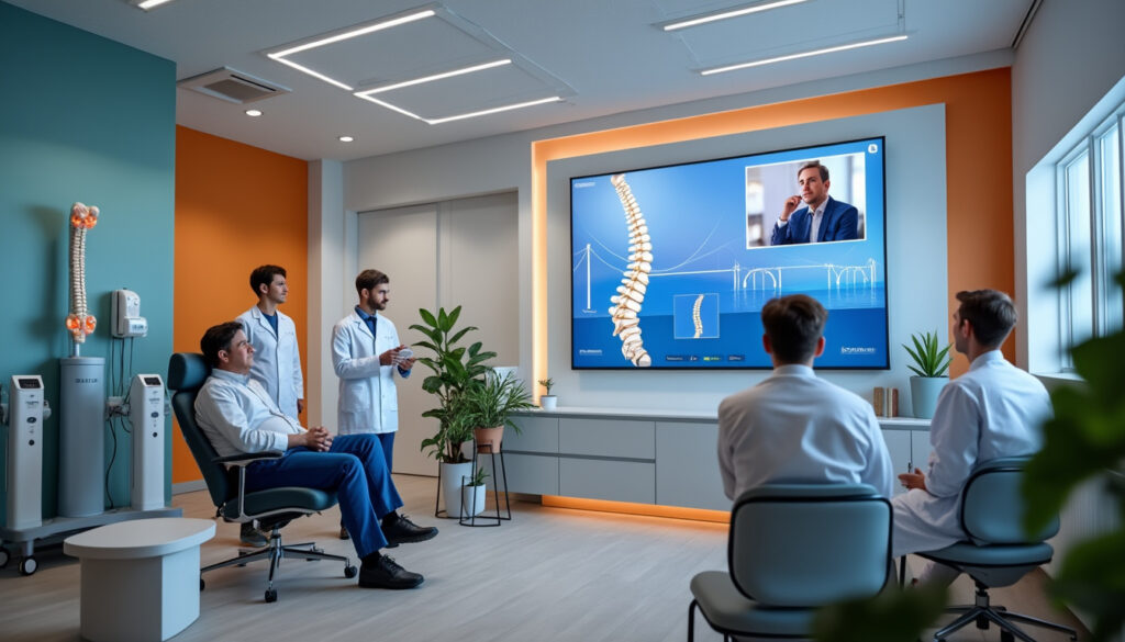 expert lumbar disc care in boucherville without the need for hospitalization. effective treatments for back pain and spinal health in a comfortable outpatient setting.