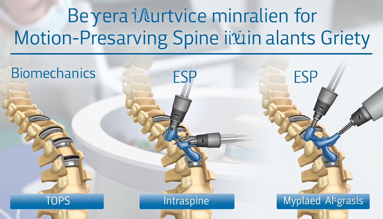 discover innovative spinal implant solutions with our clear guide to tops™, intraspine®, and esp, tailored specifically for patients in quebec seeking advanced treatment options.