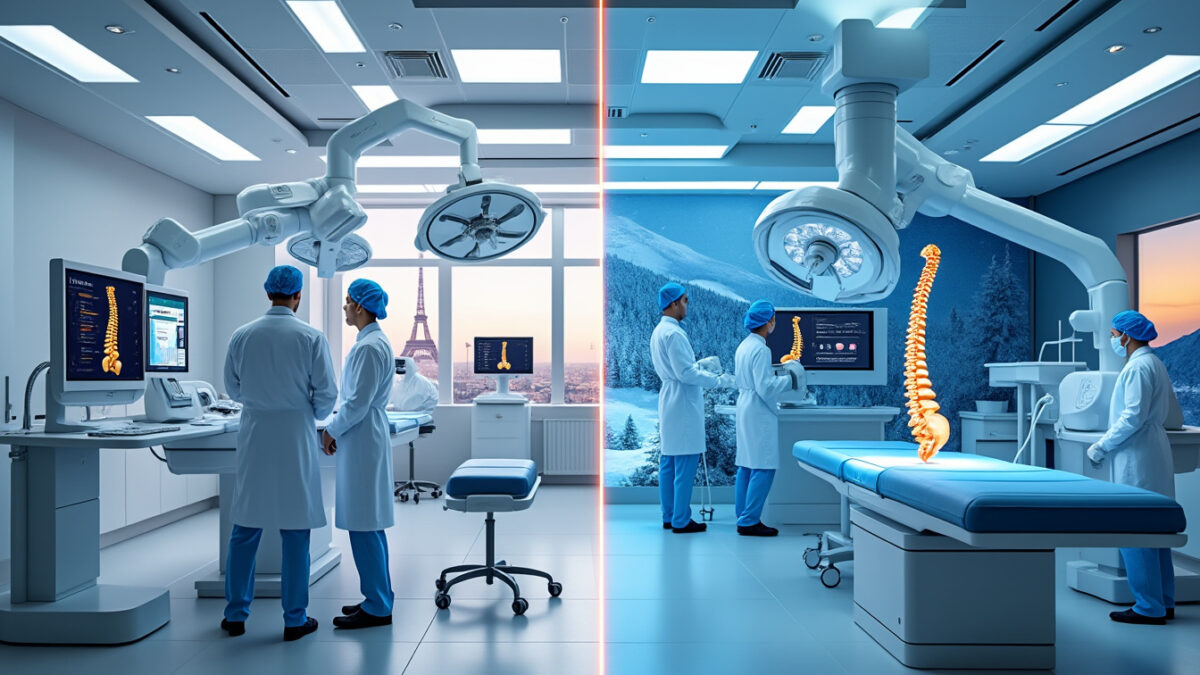 explore the advancements and innovations shaping the future of spinal surgery in france and quebec through a detailed comparative analysis.