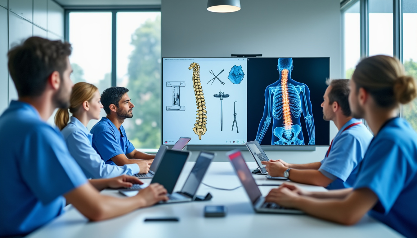 explore the advancements and innovations in spinal surgery by comparing techniques, technologies, and healthcare approaches between france and quebec.
