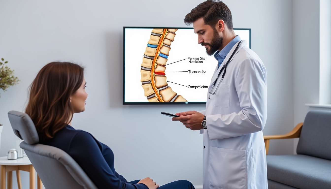 effective neck pain recovery solutions in terrebonne for patients suffering from disc herniation. personalized treatments to relieve pain and improve mobility.