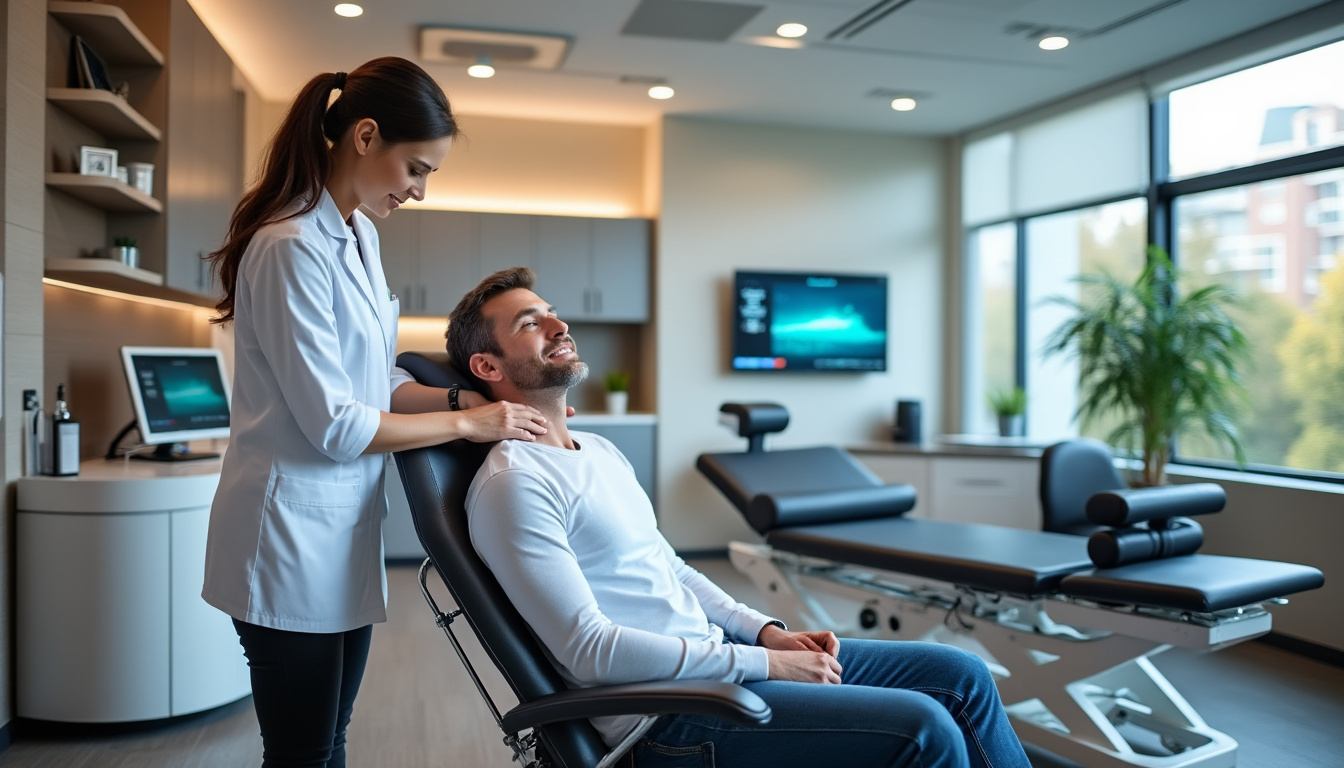 effective management of neck pain in boucherville without the need for hospitalization, offering personalized care and rapid relief.