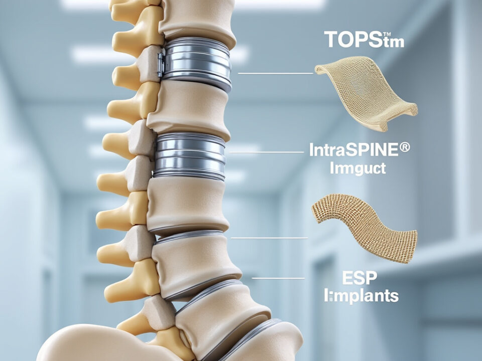 explore the pivotal role of innovative implants like tops™, intraspine®, and esp in enhancing medical outcomes, offering advanced solutions for spinal health and patient recovery.